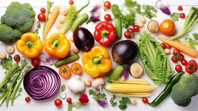 健康を意識した野菜中心生活